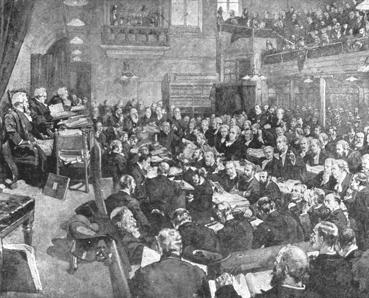 帕内尔调查委员会，1889年3月，1901年。 作者 不明