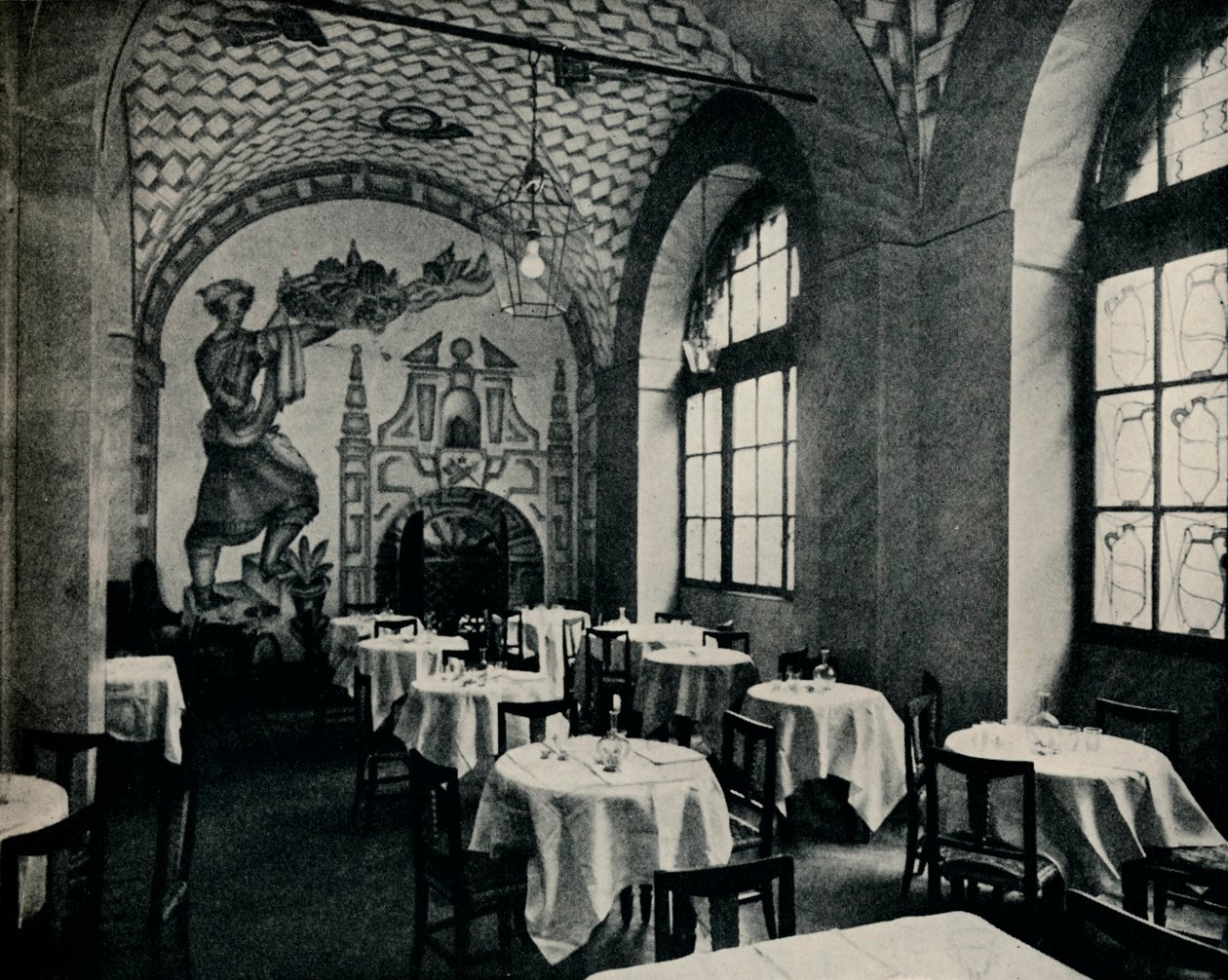 Penna DOca餐厅，主餐厅，c1928 作者 不明