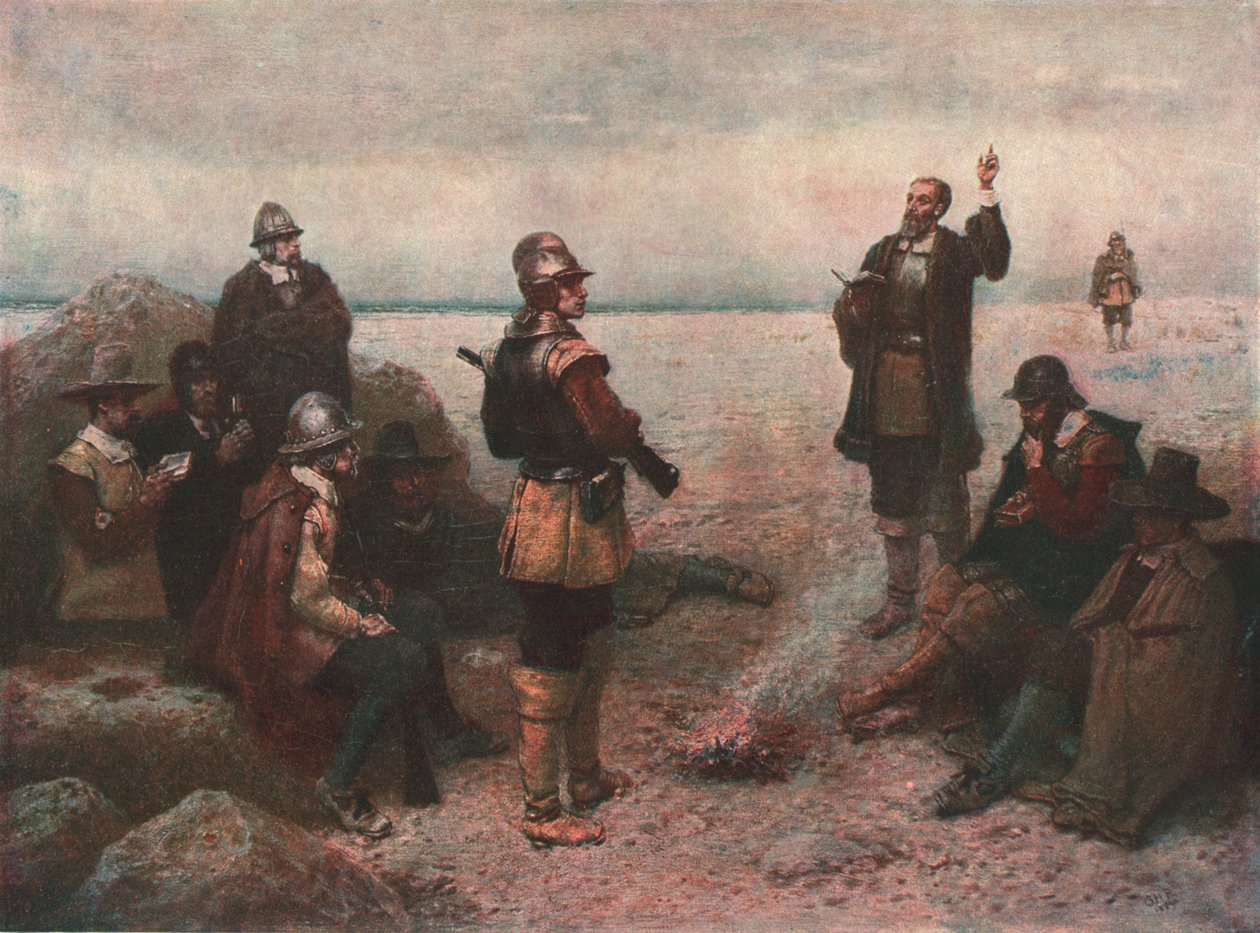 朝圣者之父，c1869，c1902。 作者 不明