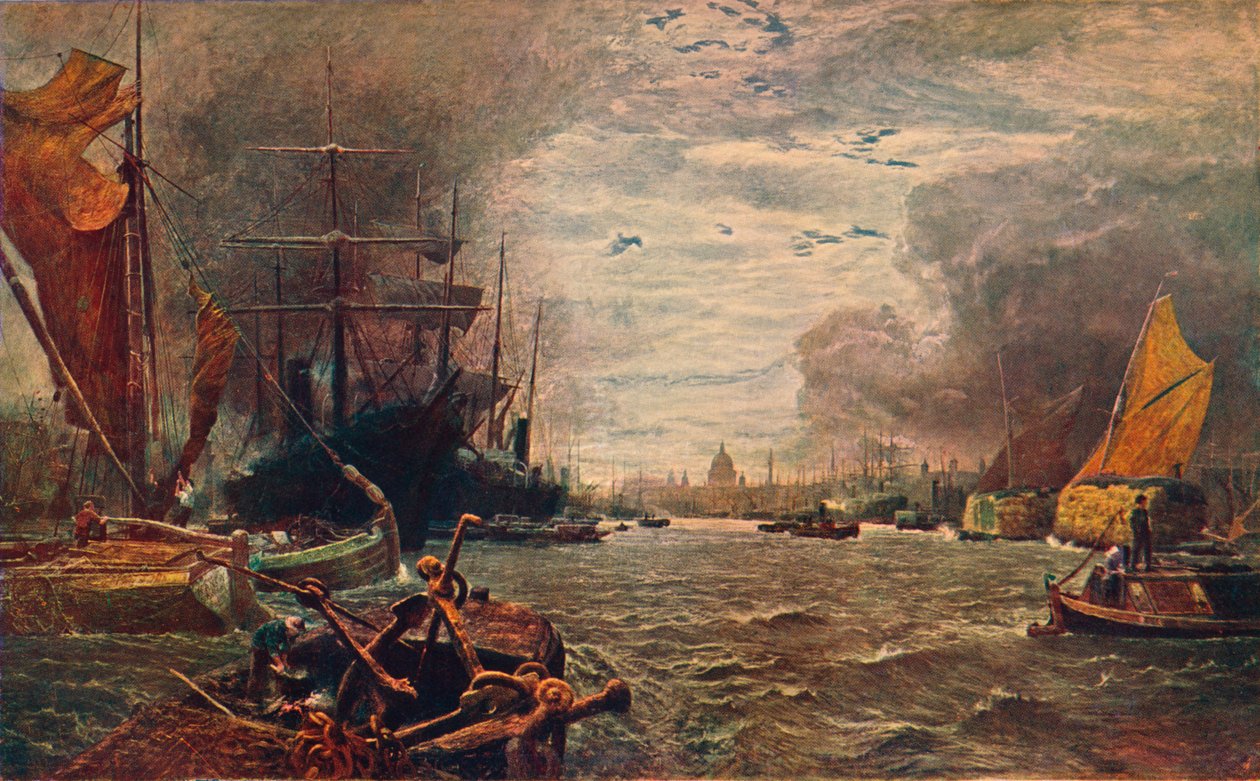 伦敦泳池，1888年1906年 作者 不明