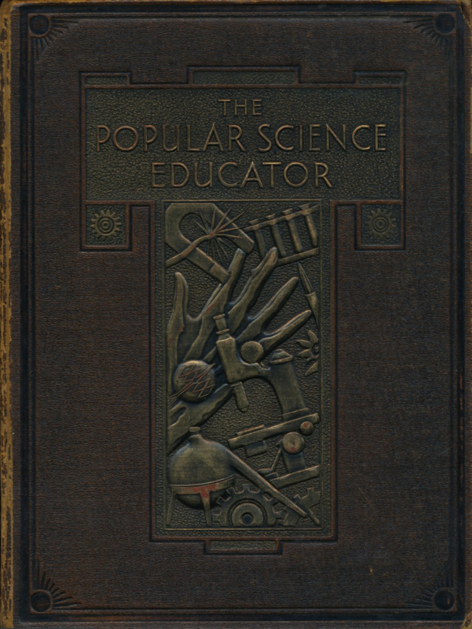 大众科学教育家封面，1935年 作者 不明