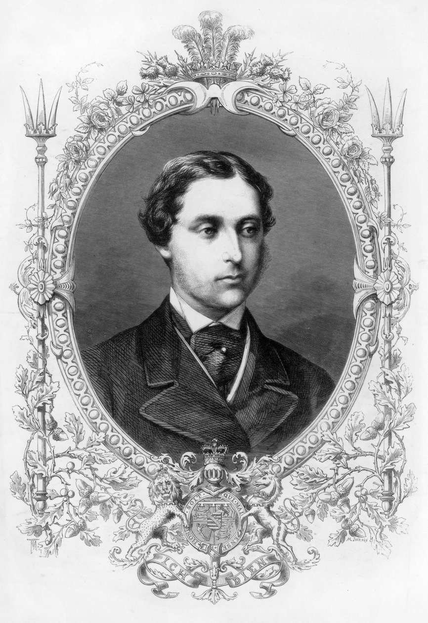 威尔士亲王，1862年 作者 不明