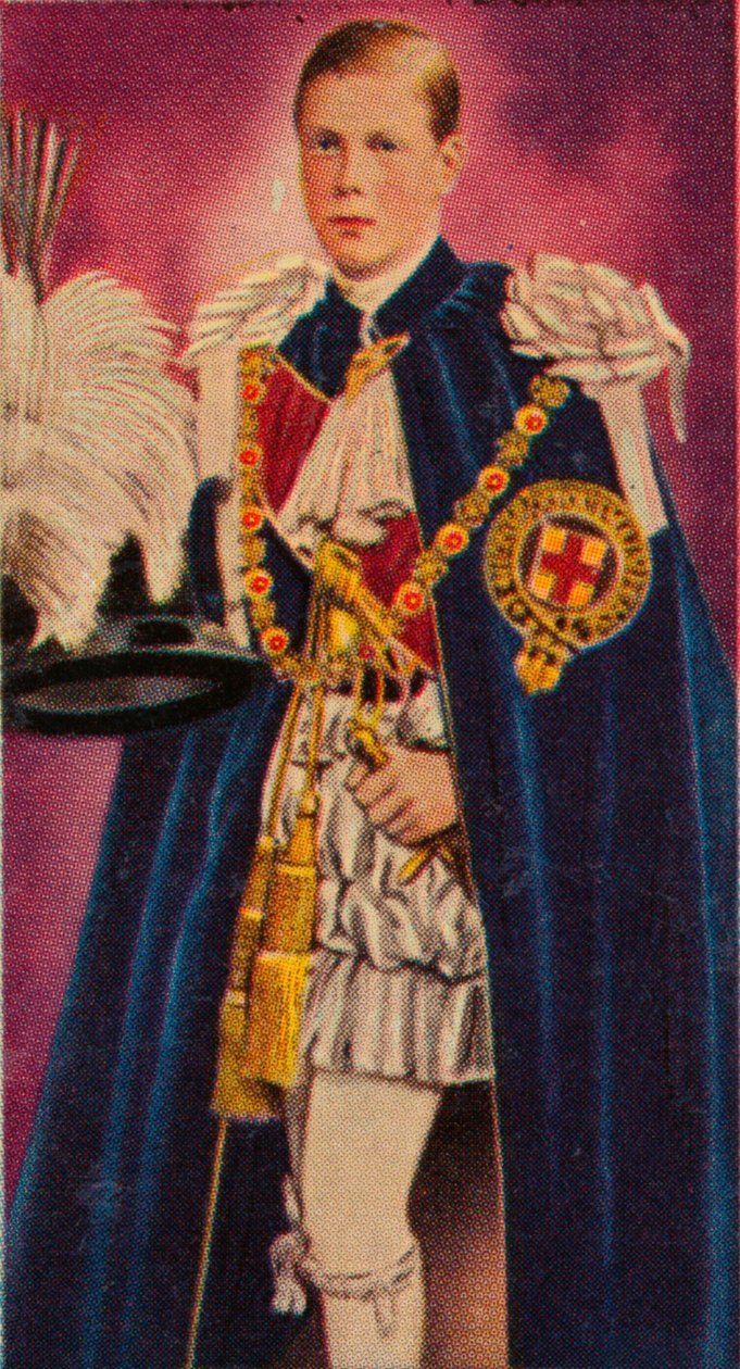 威尔士亲王（以嘉德骑士的身份），1911年1935年 作者 不明