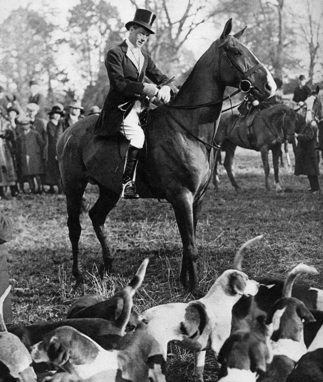威尔士亲王与Beaufort Hunt，1923年 作者 不明