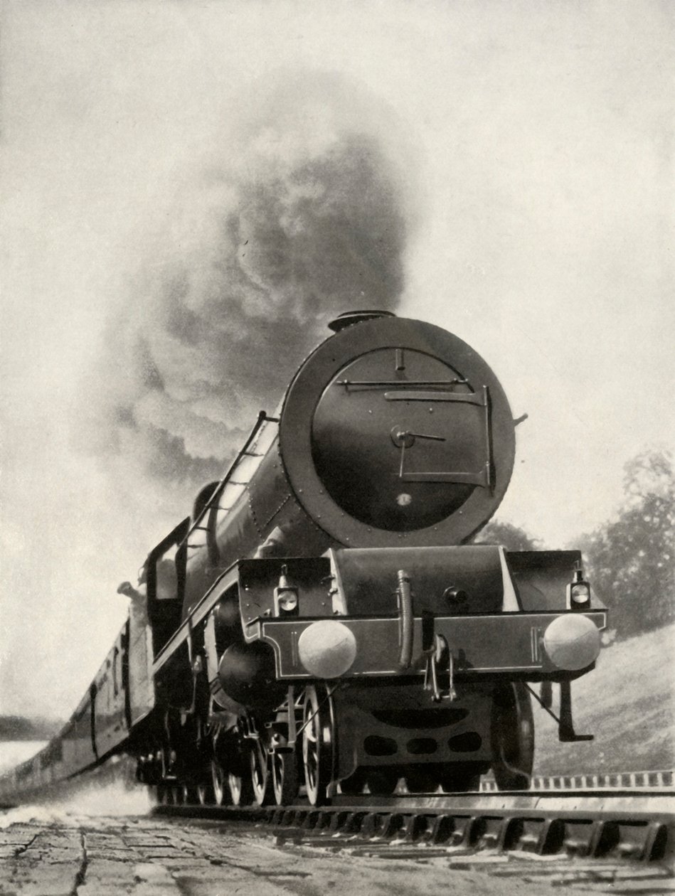 皇家公主号，LMS系统上的4-6-2型快速引擎，1935年。 作者 不明