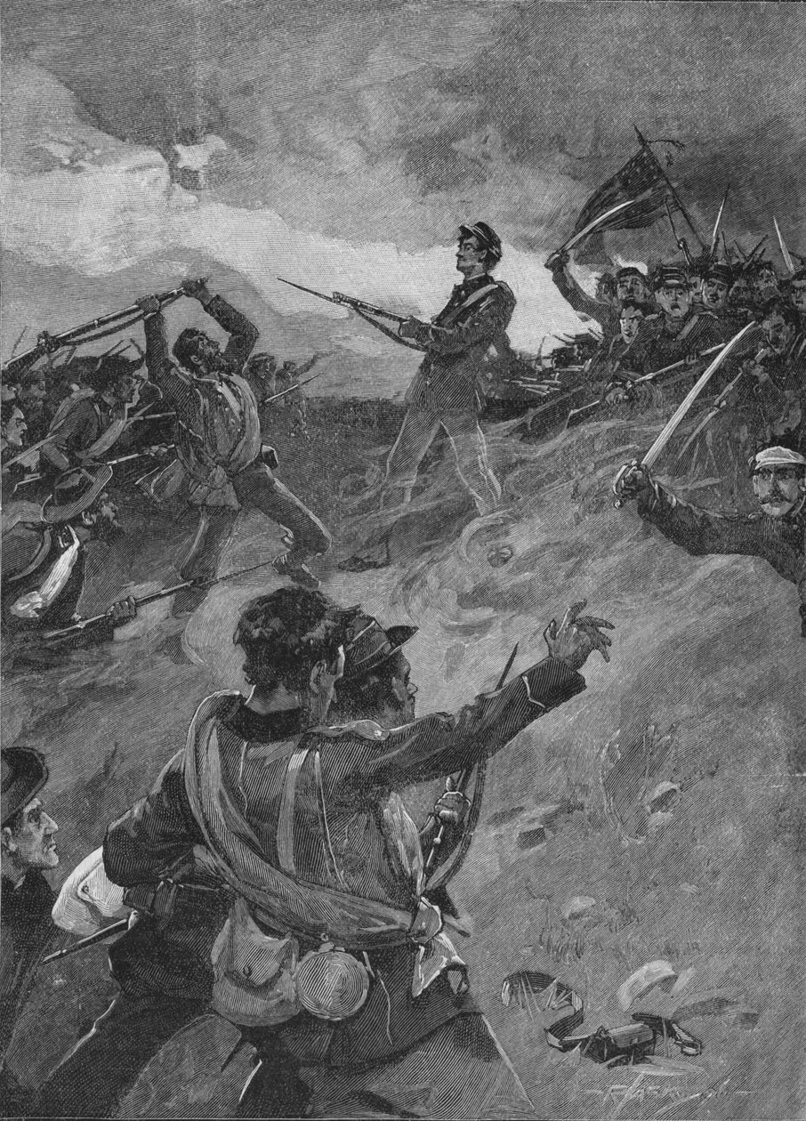 该奖项是钢与钢之间的激烈竞争，1806年，1902年 作者 不明