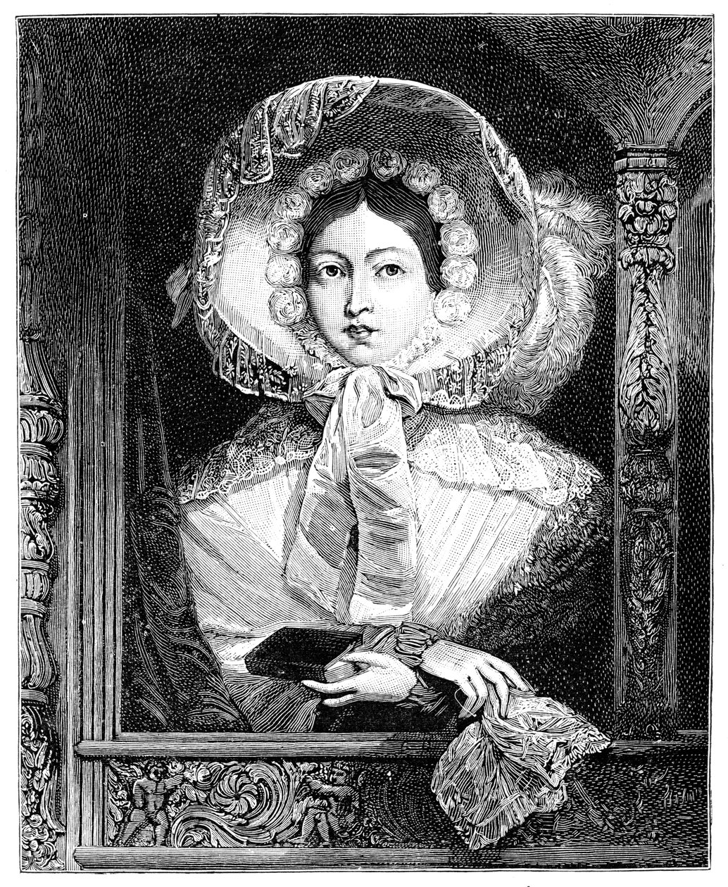 皇家画廊的女王，c1850年代，1900年 作者 不明