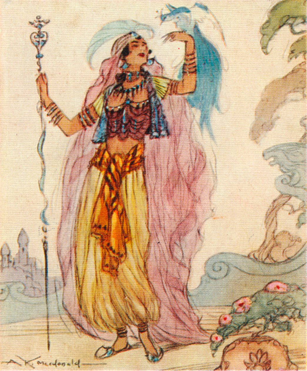 示巴女王（Queen of Sheba），1937年。 作者 不明