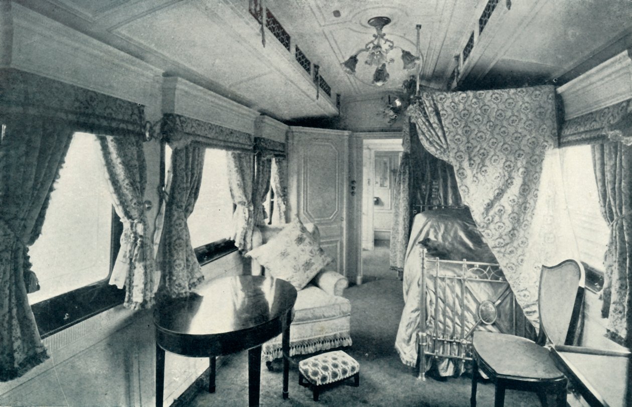 女王马车，1922年。 作者 不明