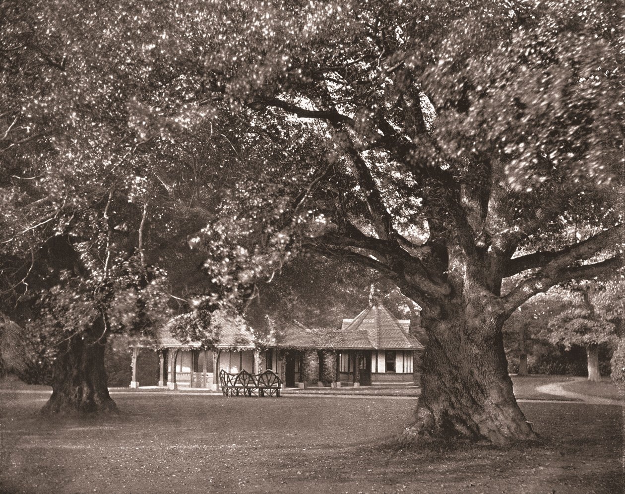 皇后区茶室，伯克希尔·弗罗格莫尔，1894年。 作者 不明
