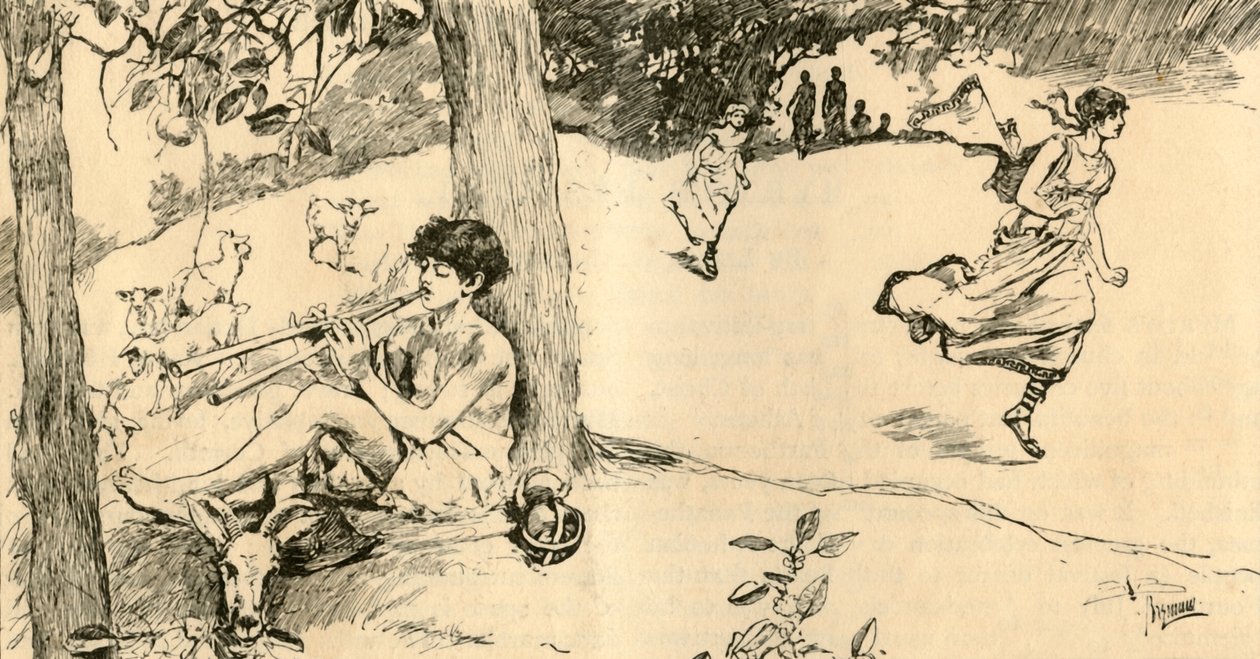1881年，斯巴达女孩赛。 作者 不明