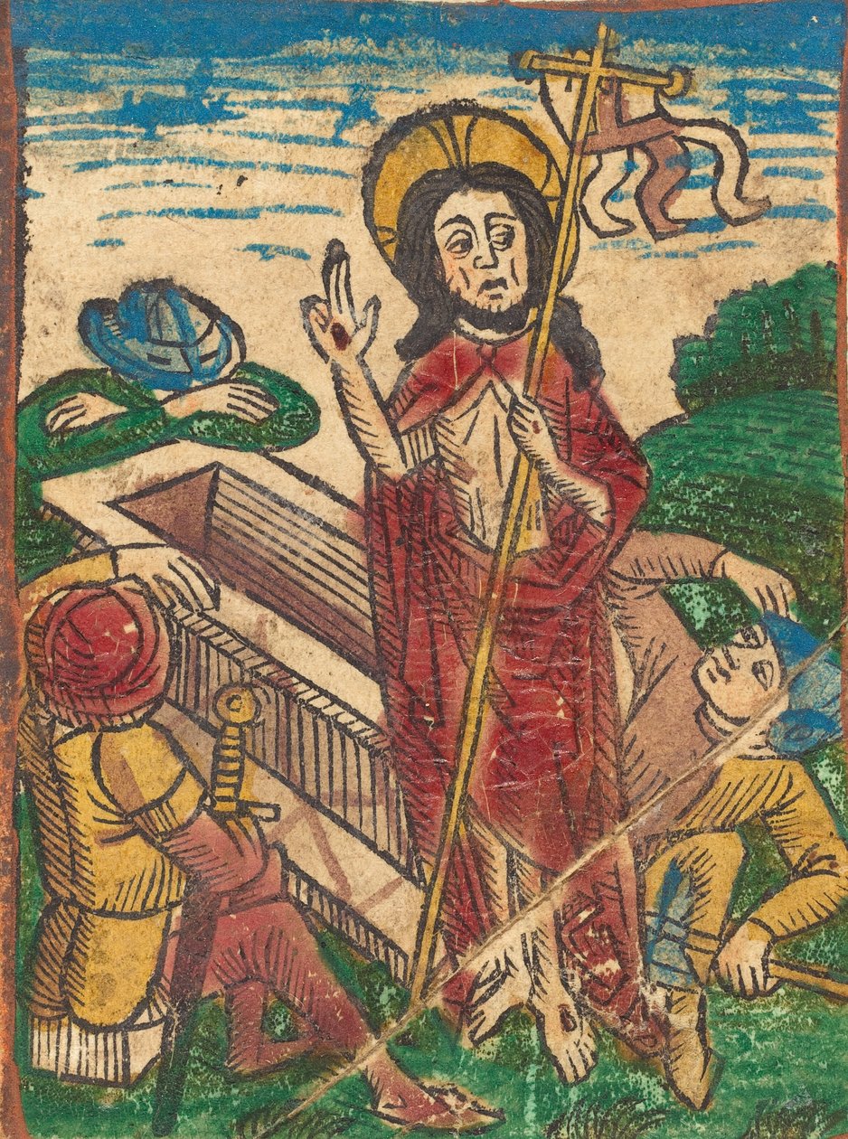复活》，约1490年。 作者 不明