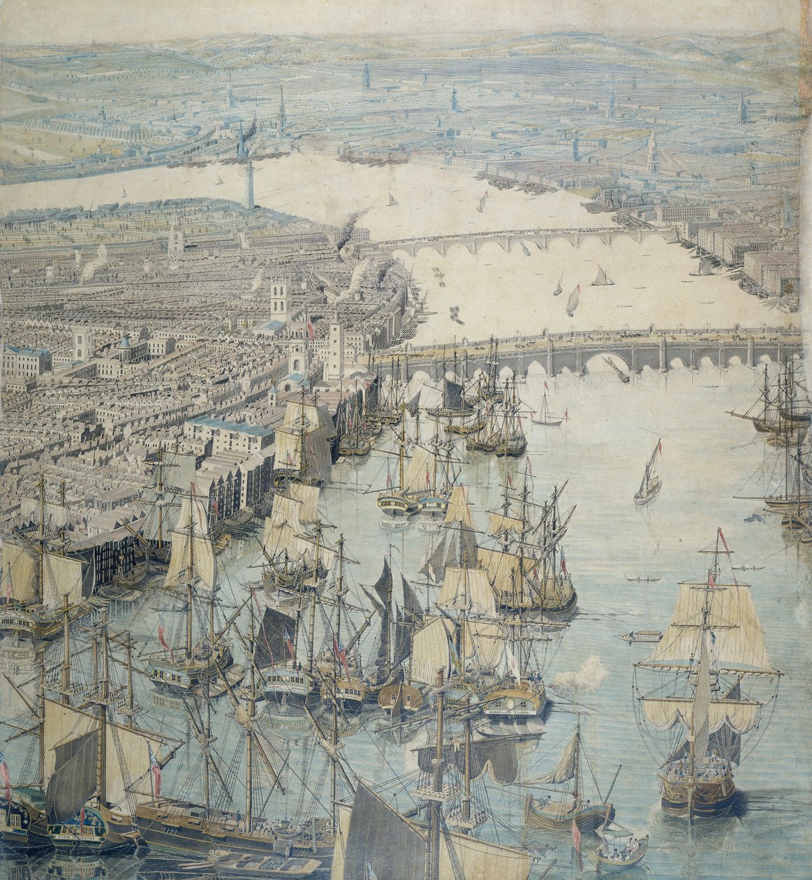 莱茵贝克全景图》，约1807年 作者 不明