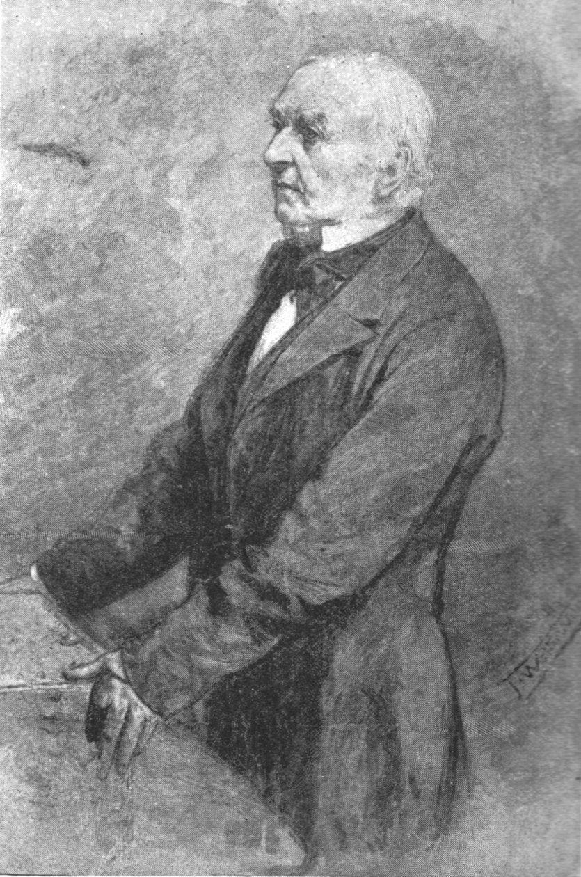 右先生。我们自由党领袖格拉德斯通（WE Gladstone），1889年，1901年。 作者 不明