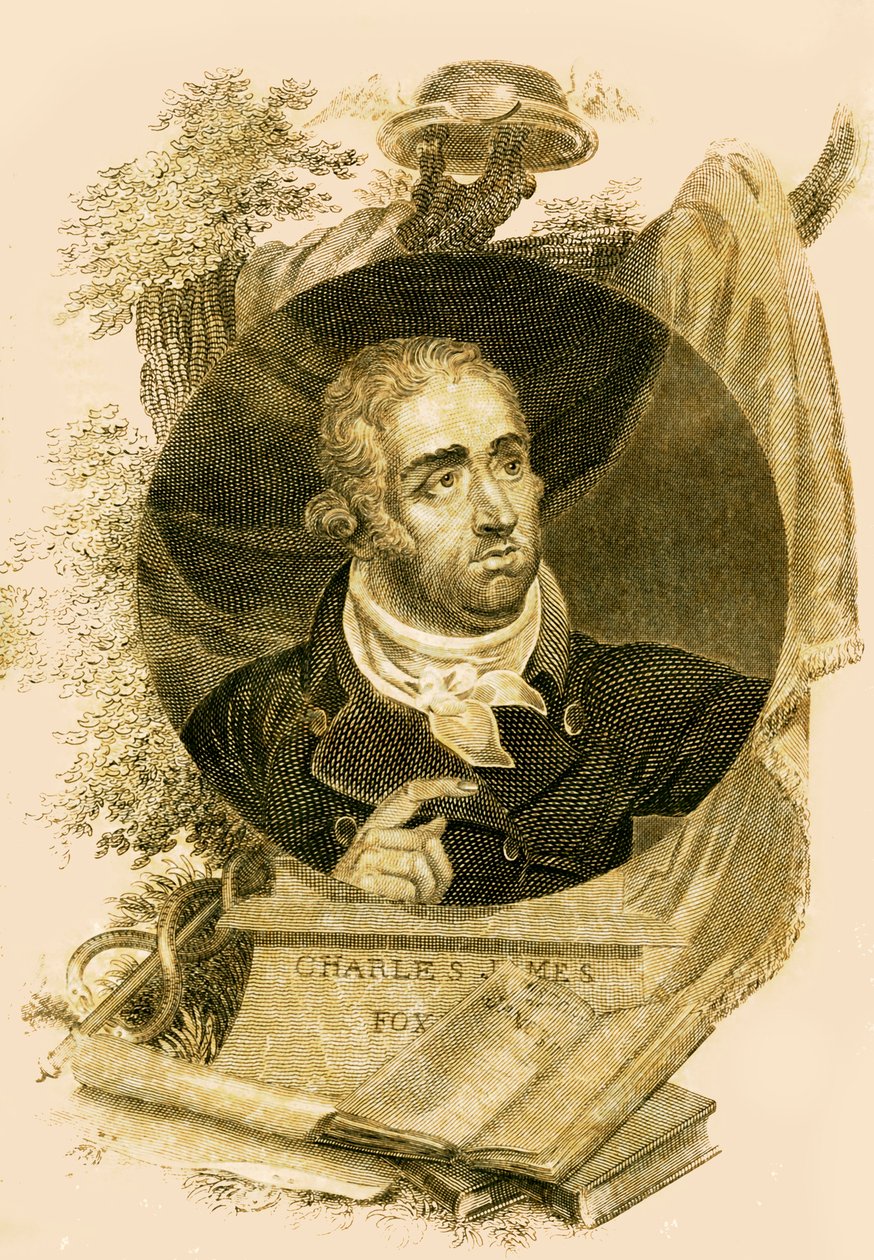 查尔斯·詹姆斯·福克斯（Charles James Fox）议员阁下，1749-1806年，1816年。 作者 不明