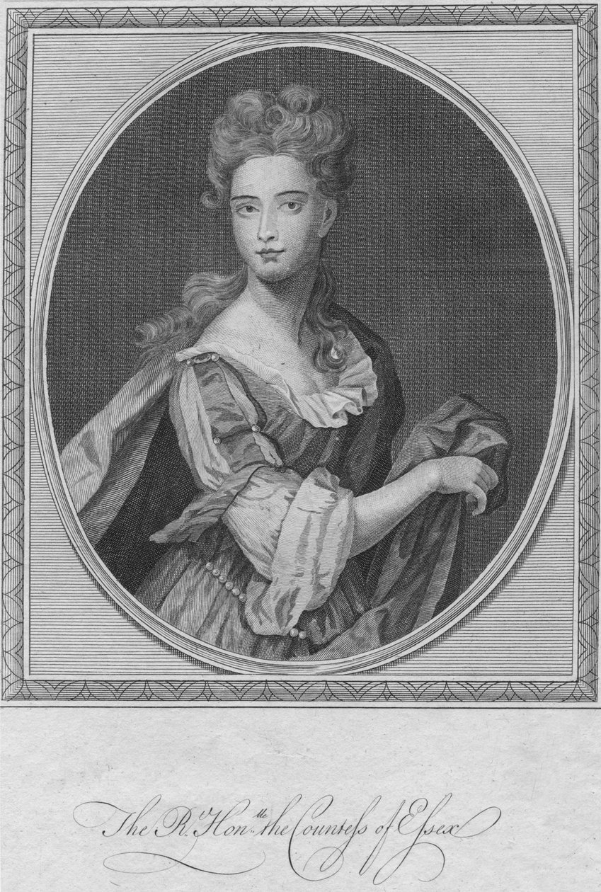 埃塞克斯伯爵夫人尊贵的权利，1787年。 作者 不明