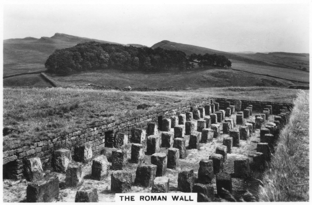 罗马墙，Housesteads，诺森伯兰，1937年 作者 不明