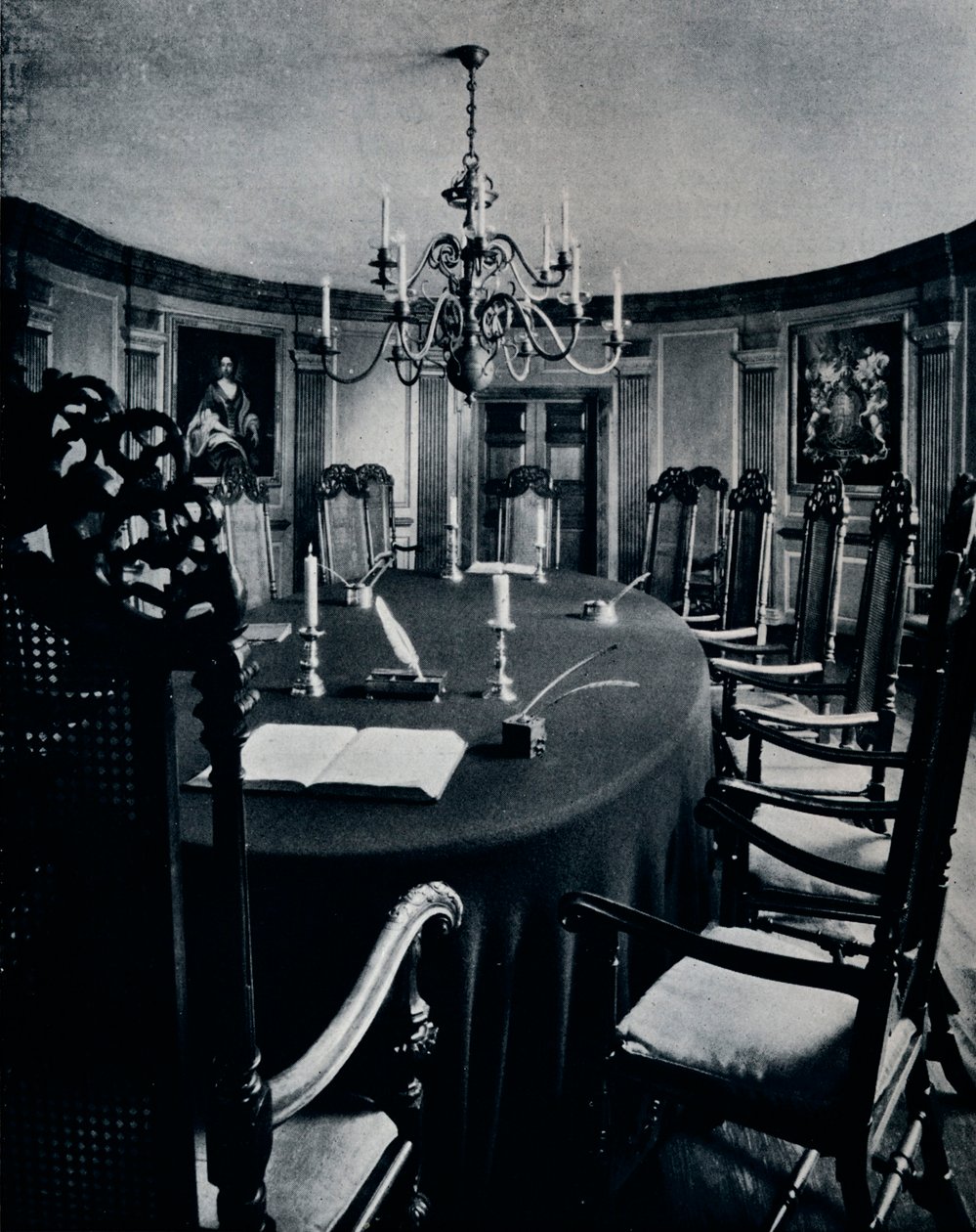 行政会议所在地国会大厦的房间，c1938年 作者 不明