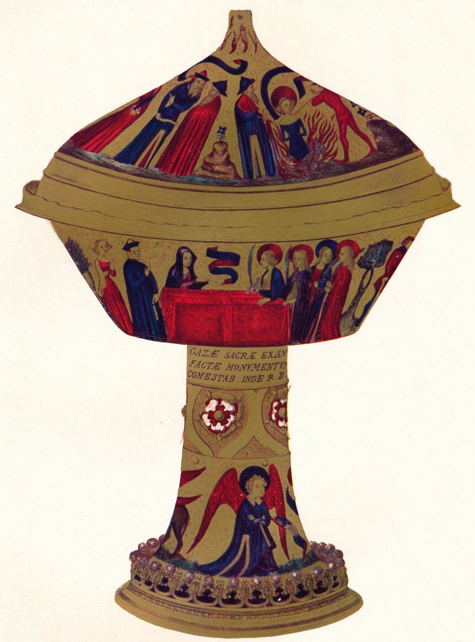 皇家金杯，c1370，1904年。 作者 不明