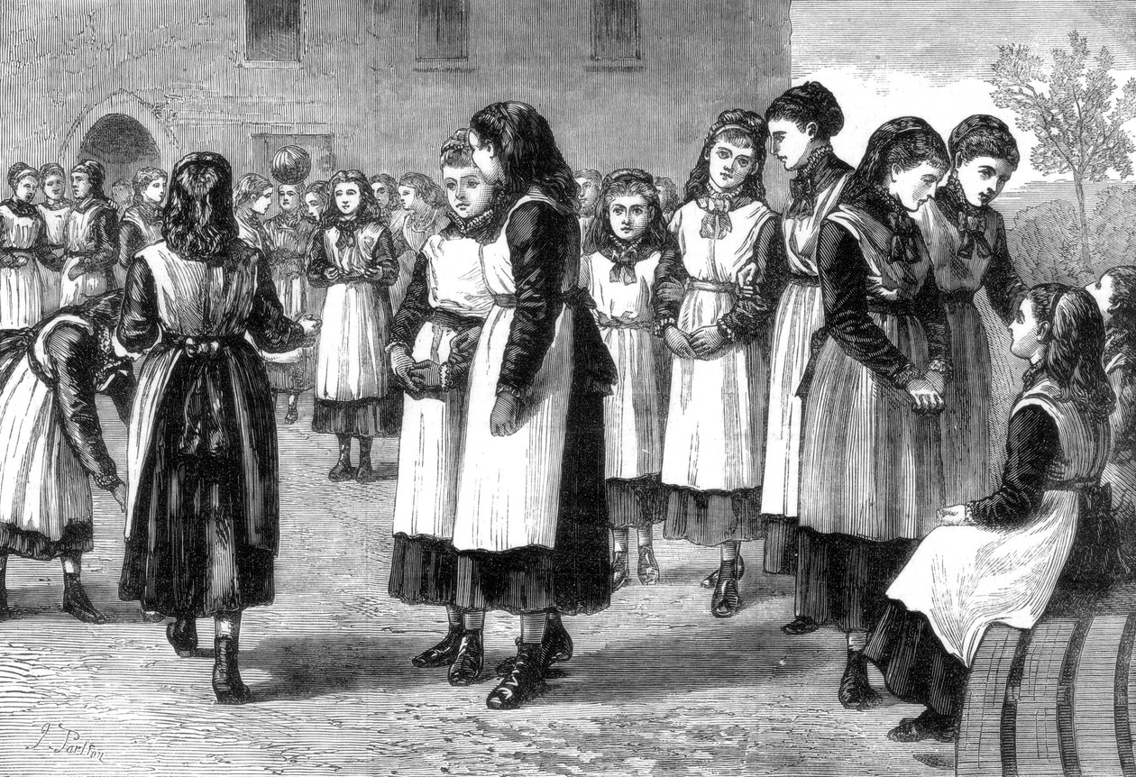 皇家共济会女子学校，圣约翰山，巴特西崛起，伦敦，1875年 作者 不明