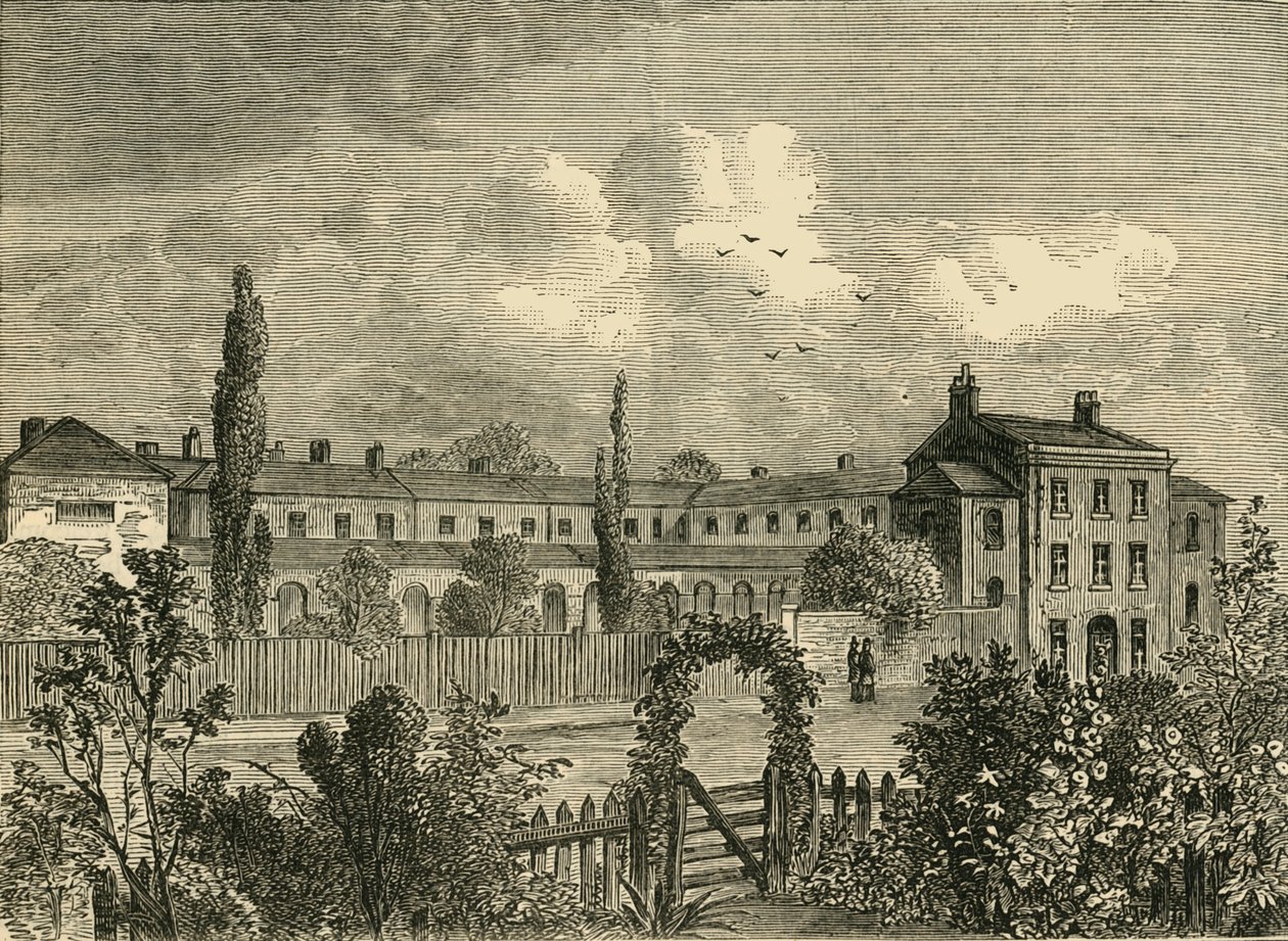 皇家兽医学院，1825年，c1876年。 作者 不明