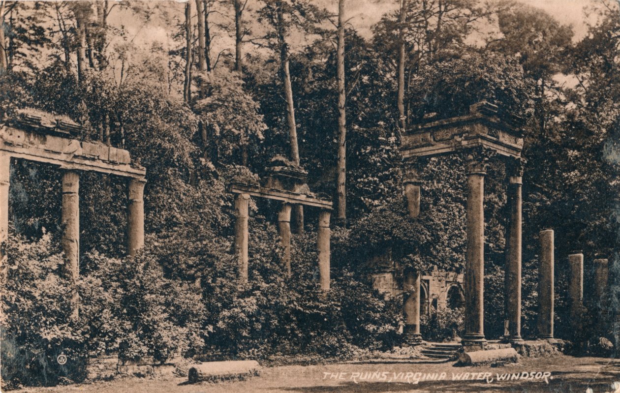 废墟，弗吉尼亚水，温莎，c1917 作者 不明