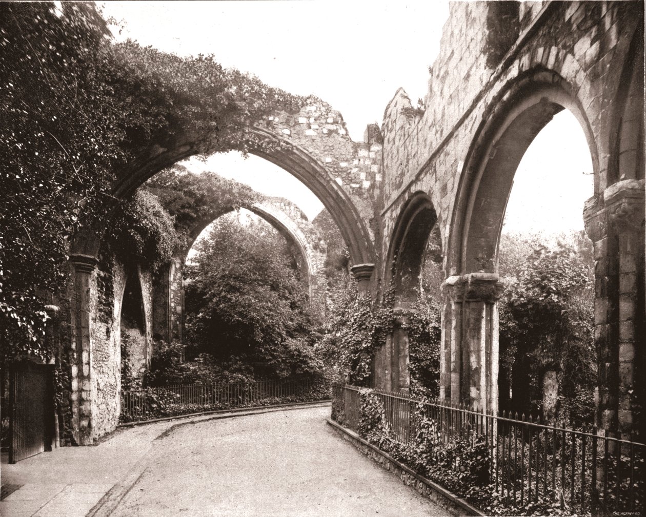 肯特坎特伯雷遗址，1894年。 作者 不明