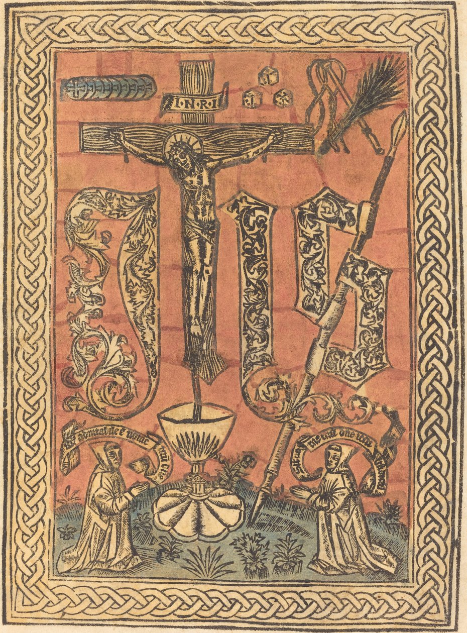 神圣的字样，约1500年。 作者 不明