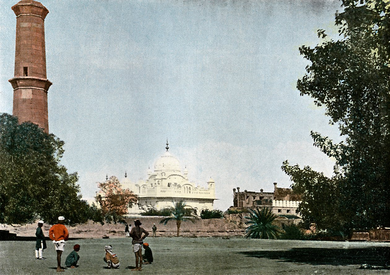 兰吉特·辛格（Ranjit Singh）的萨玛迪（Samadhi），印度拉合尔，建于1890年 作者 不明