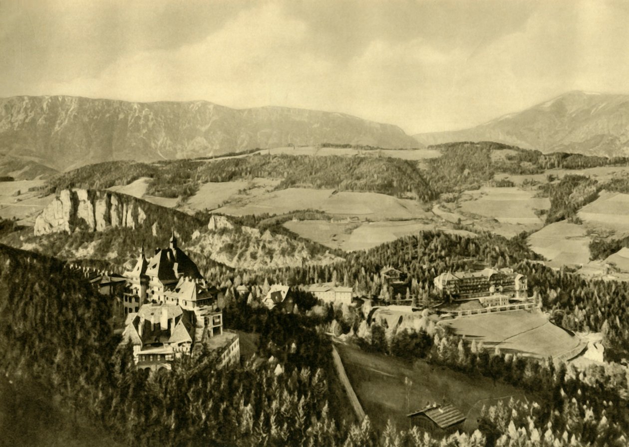 Schneeberg和Rax山脉，下奥地利塞默灵，大约1935年。 作者 不明