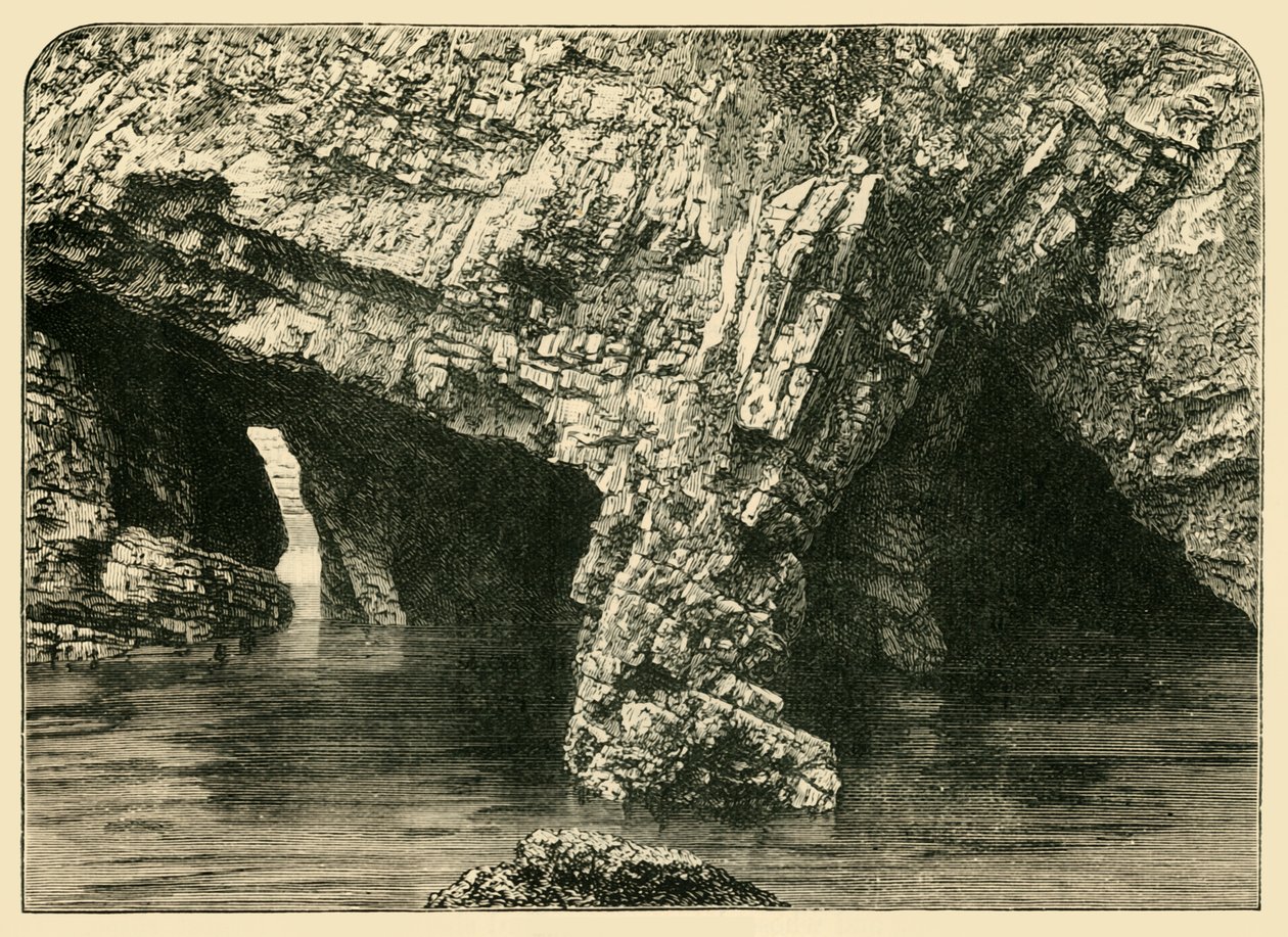 七拱门，1898年。 作者 不明