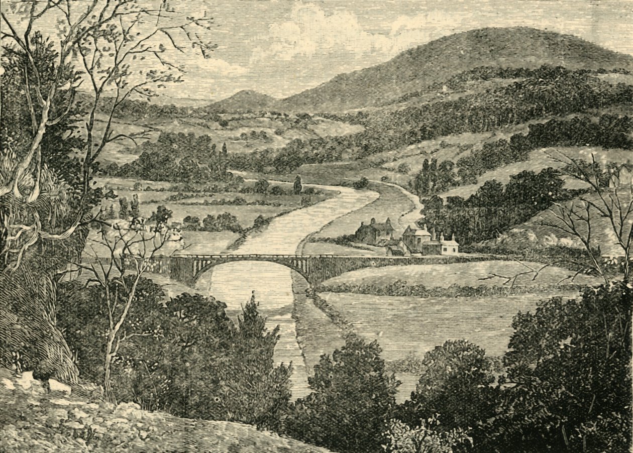 Severn，来自Benthall Edge，1898年。 作者 不明