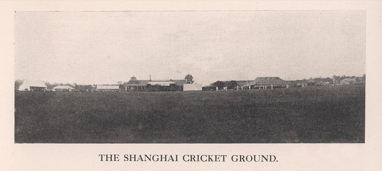 1912年，中国上海板球场。 作者 不明