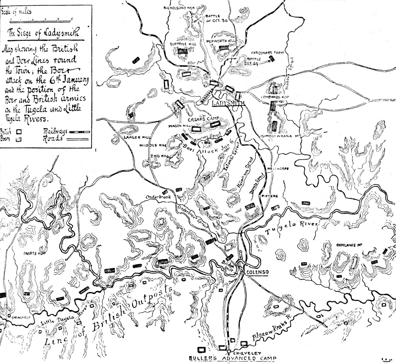 莱迪史密斯围城，1899年，1902年 作者 不明