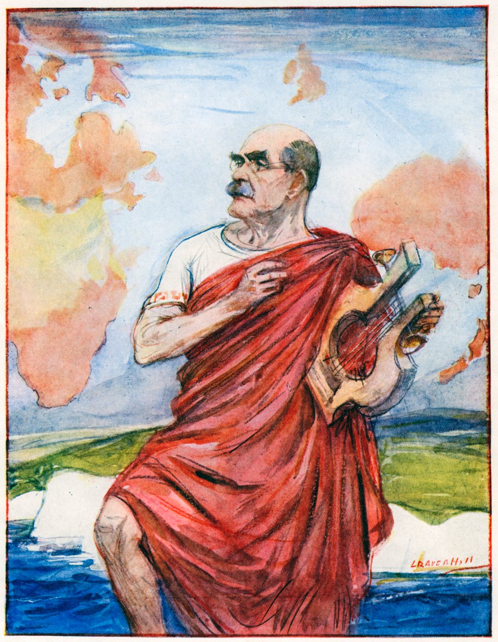 帝国歌手，吉卜林（Rudyard Kipling），1935年 作者 不明