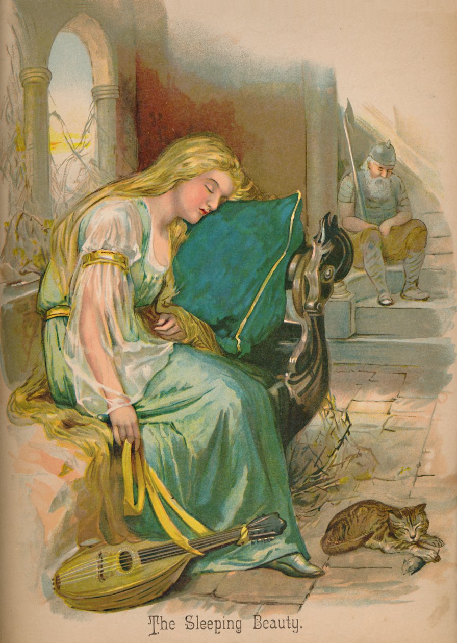 《睡美人》，1903年 作者 不明