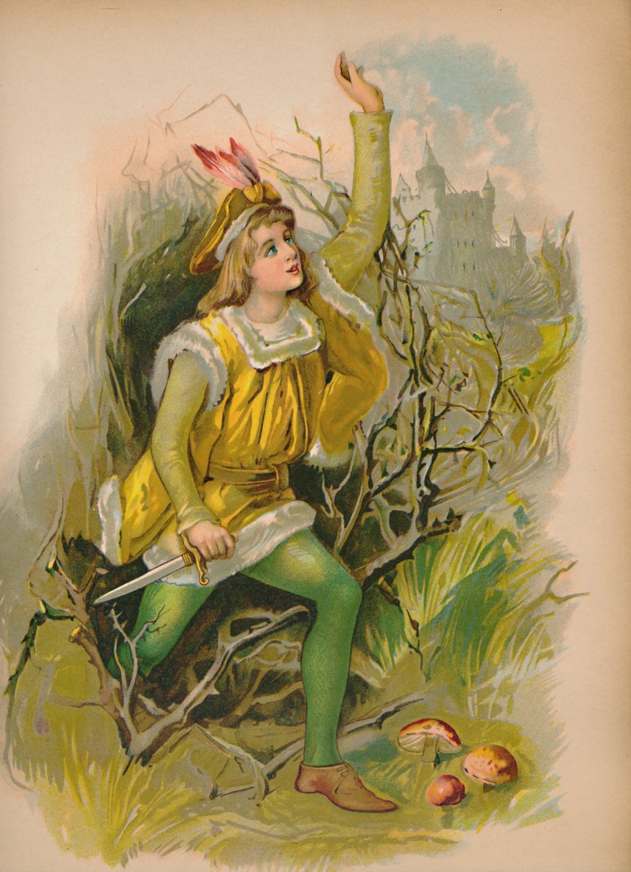 《睡美人》，1903年 作者 不明