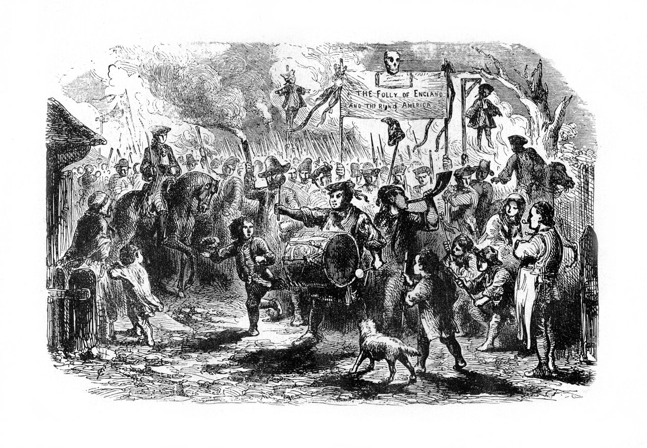 1872年左右，纽约，邮票暴动，1872年 作者 不明
