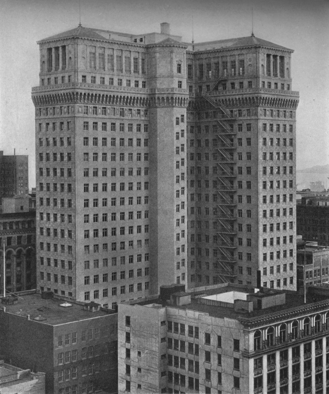 1924年，加利福尼亚州旧金山，标准石油大厦 作者 不明