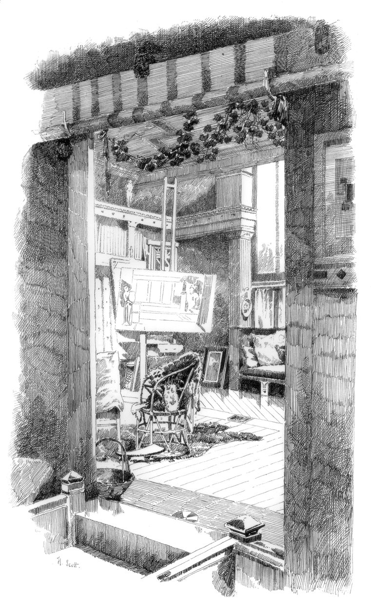 工作室，c1880-1882 作者 不明