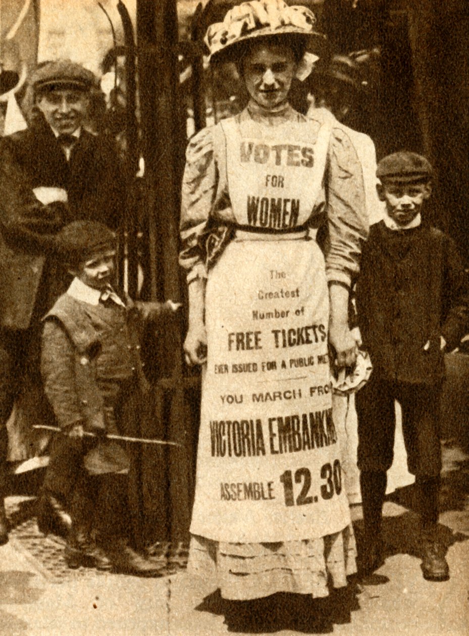 Suffragette女仆1908年，1933年。 作者 不明