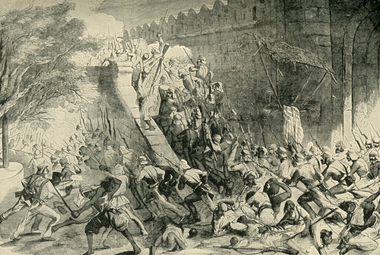 占领克什米尔门，1901年。 作者 不明