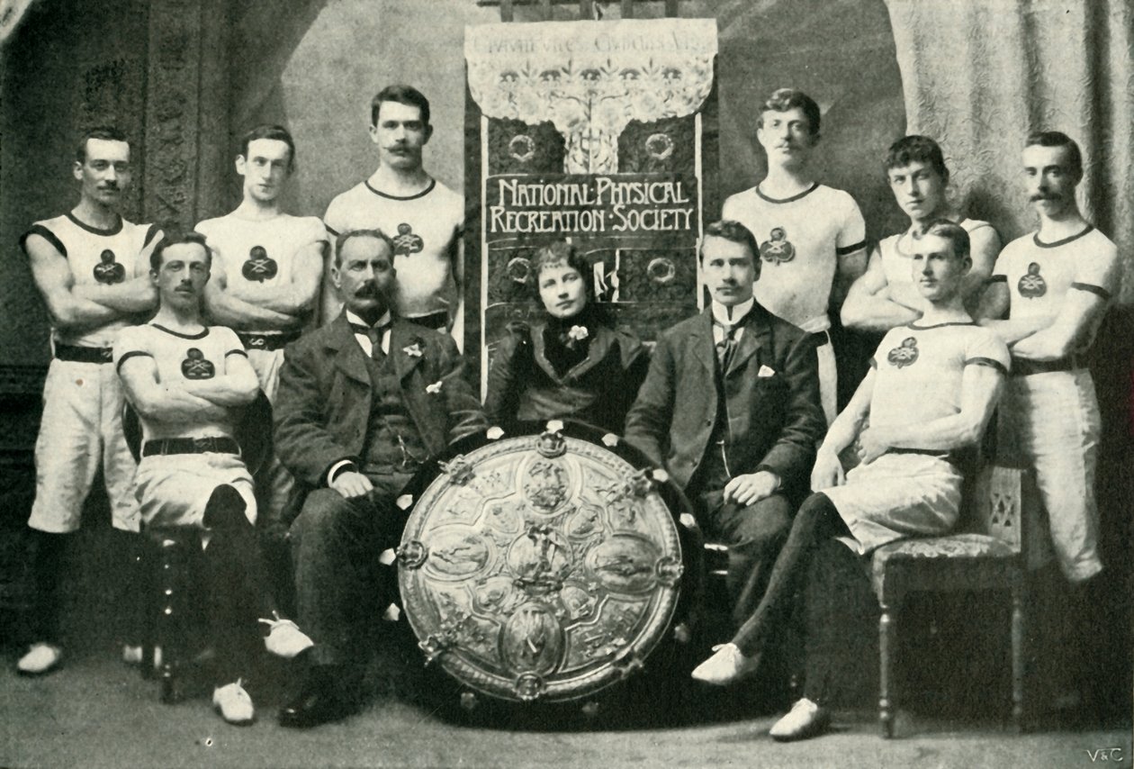 阿伯丁体操队（1902年NPRS挑战盾牌获得者）。 作者 不明