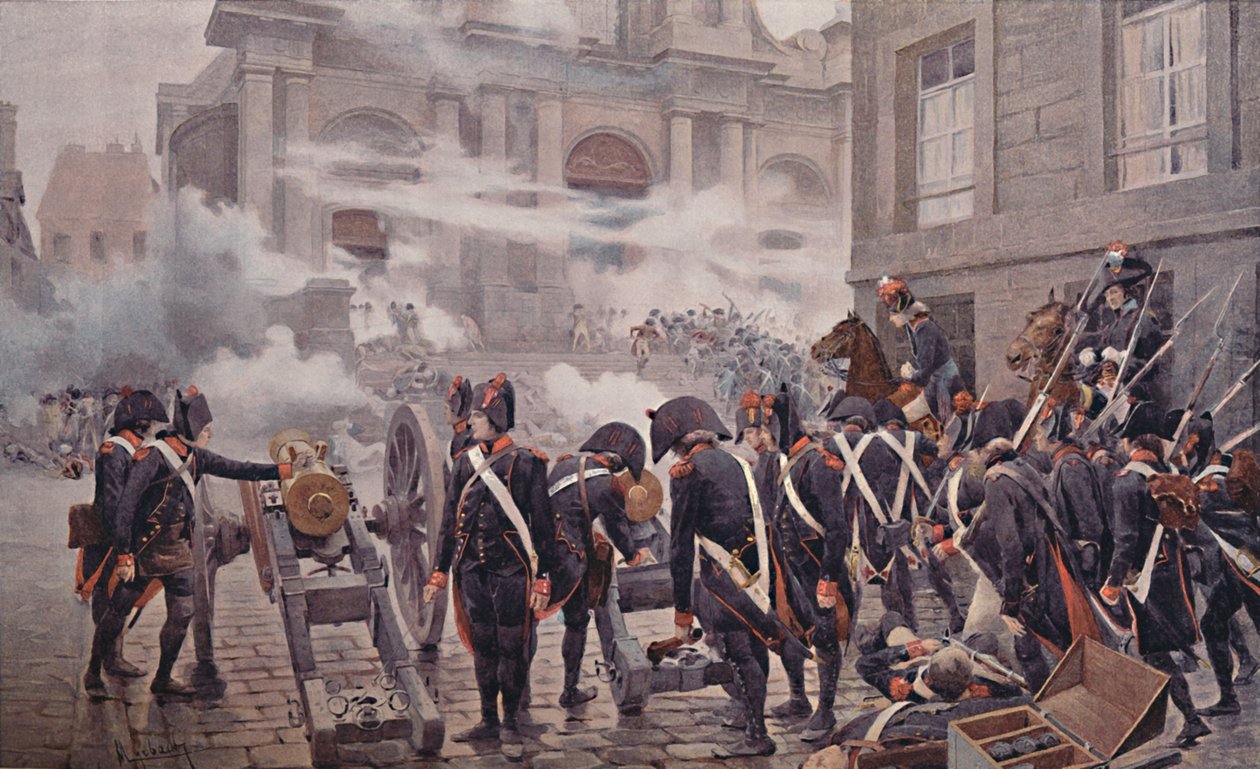 1795年10月5日，1896年，第13届Vendemiaire 作者 不明