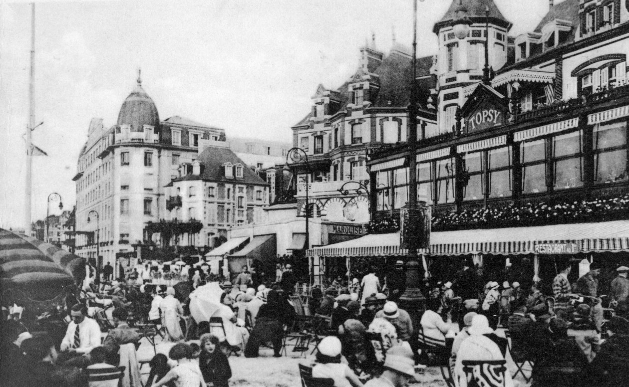 The Topsy Bar，法国特鲁维尔，c1920年代 作者 不明