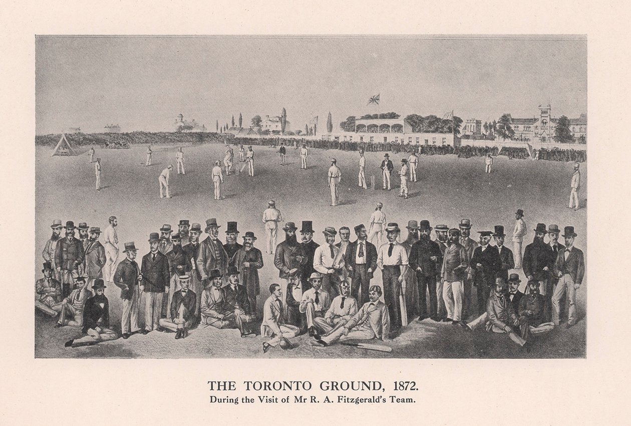 多伦多板球场，1872年，1912年 作者 不明