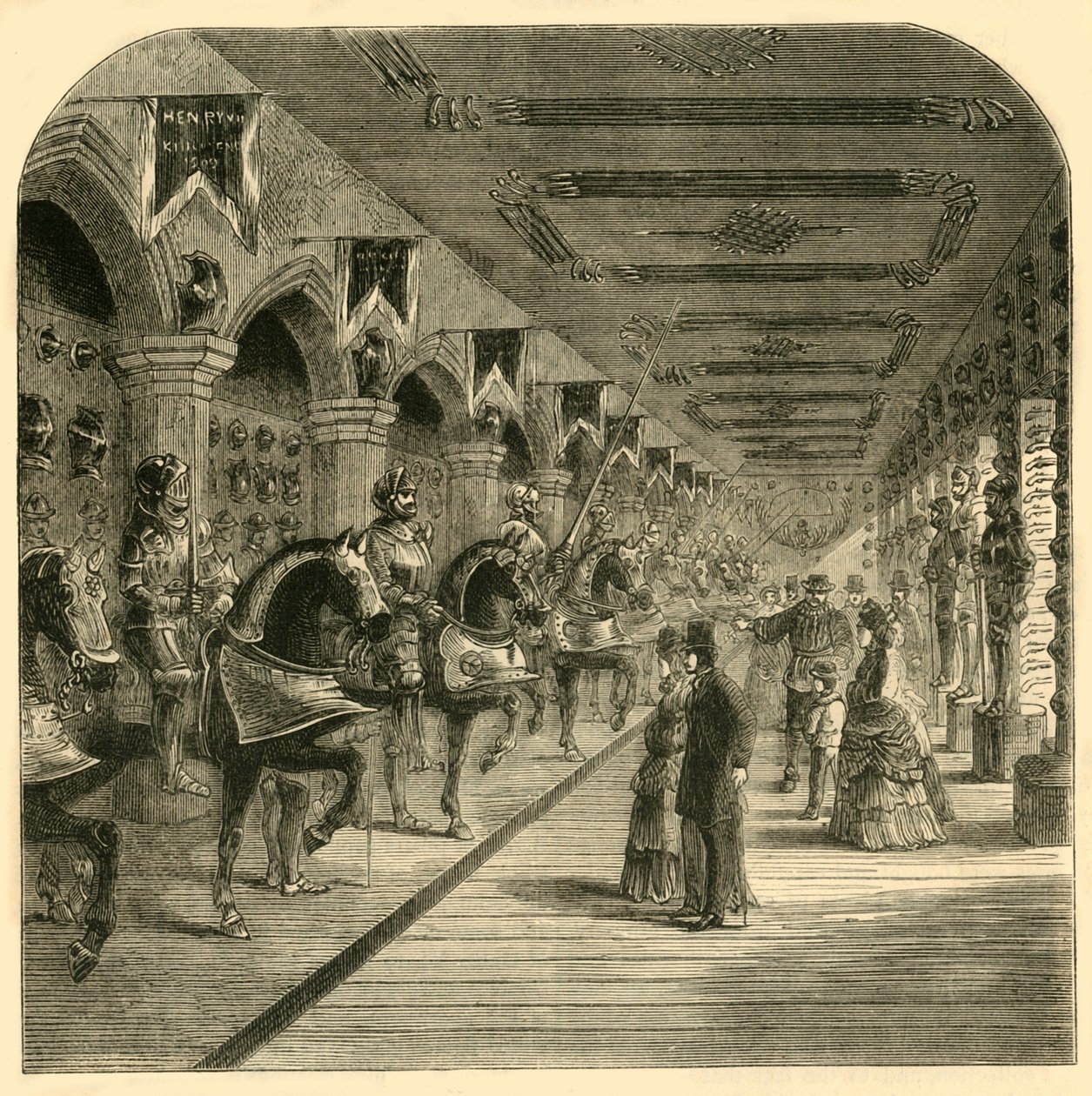 塔马军械库，c1872。 作者 不明