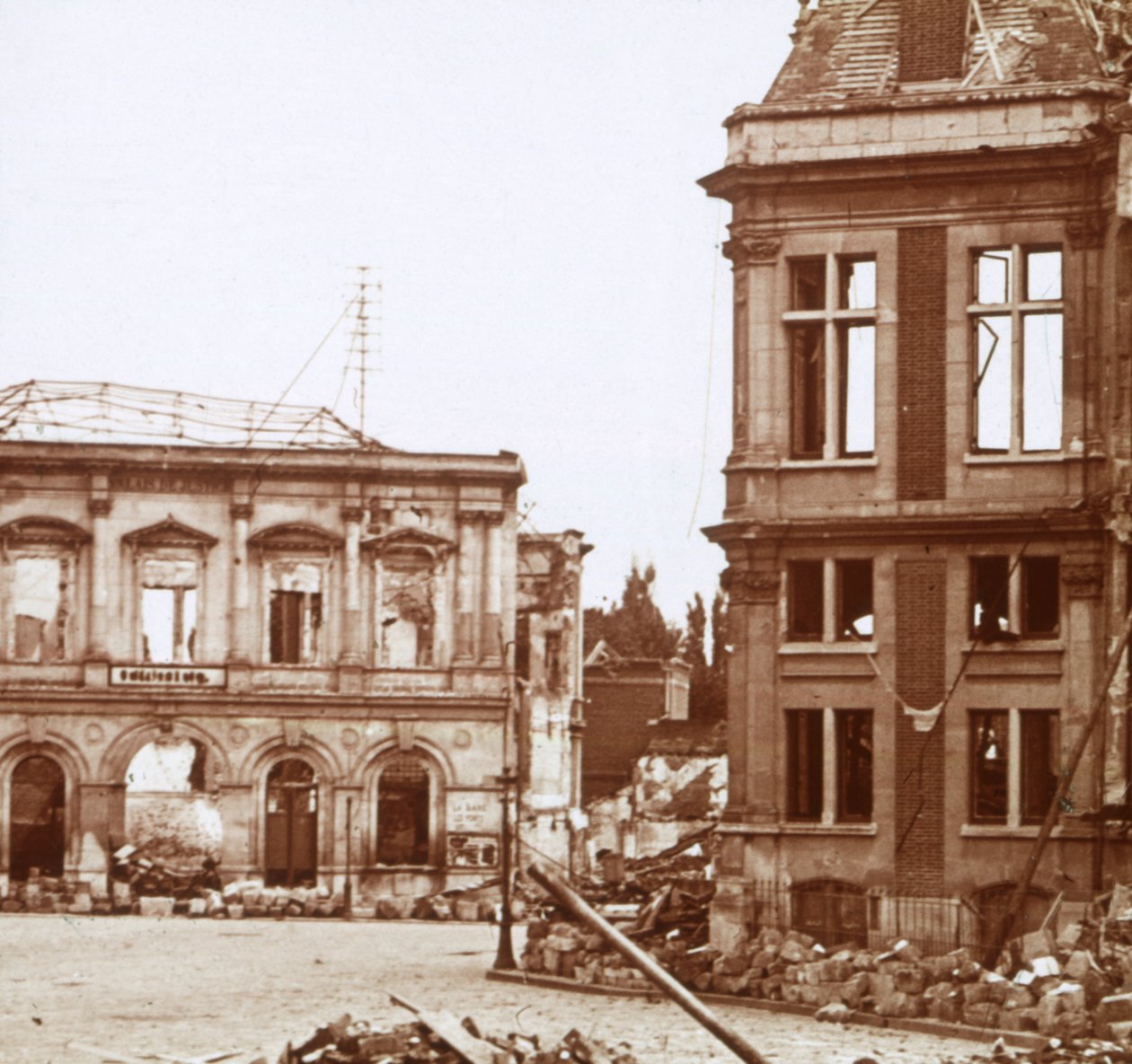 法国Chauny，市政厅，c1914-c1918 作者 不明