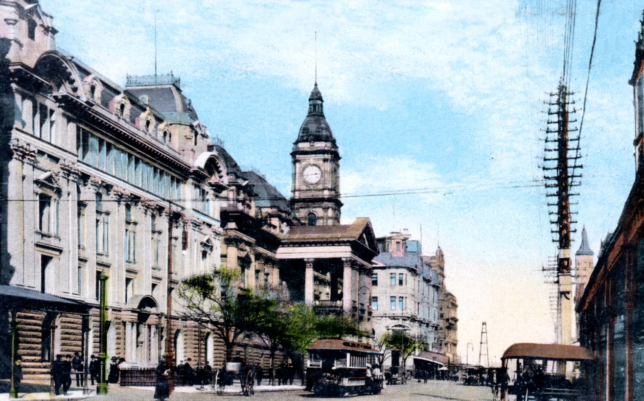 市政厅新扩建项目，澳大利亚墨尔本，1912年 作者 不明