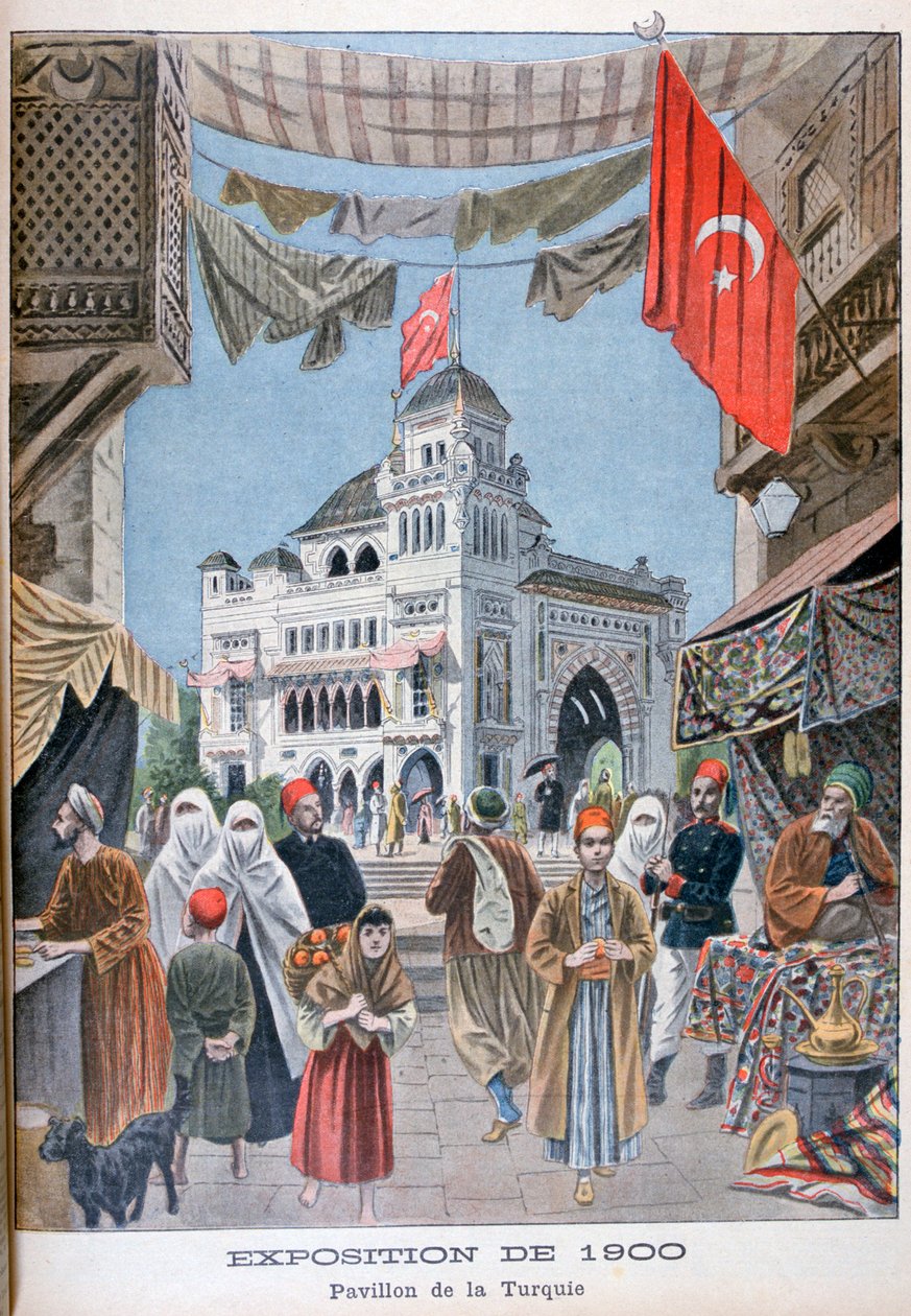1900年巴黎世界博览会土耳其馆，1900年 作者 不明